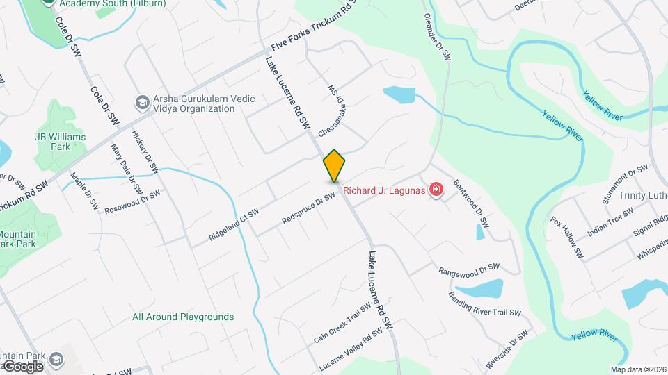 1465 Lake Lucerne Rd SW Map and Location Details