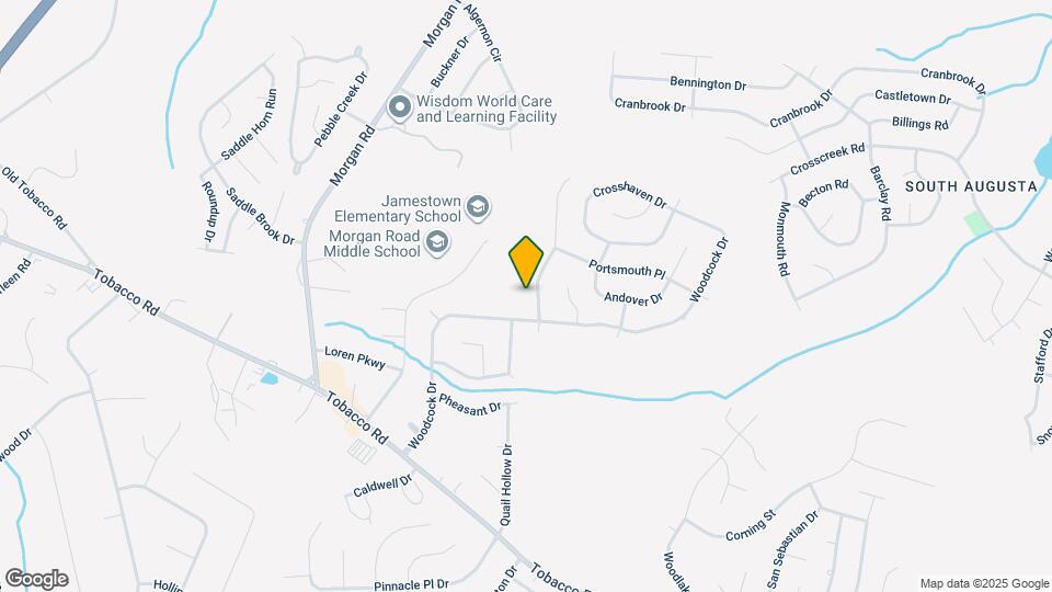 2825 Crosscreek Rd Map and Location Details