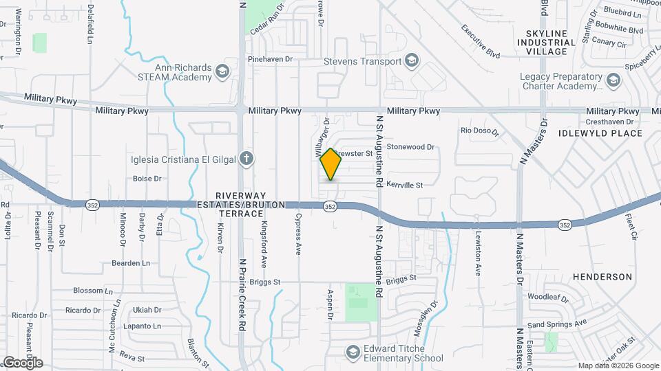 9420 Kerrville St Map and Location Details