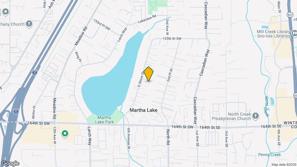 15911 E Shore Dr Map and Location Details