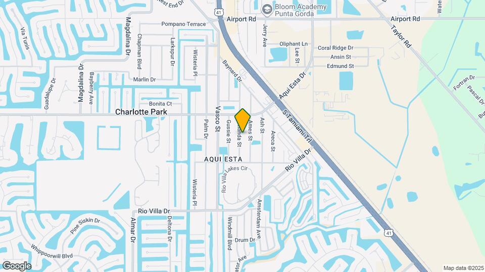 3320 Amanda St Map and Location Details