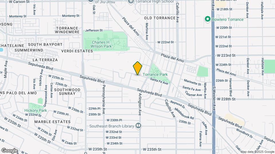 2108 Santa Fe Ave Map and Location Details
