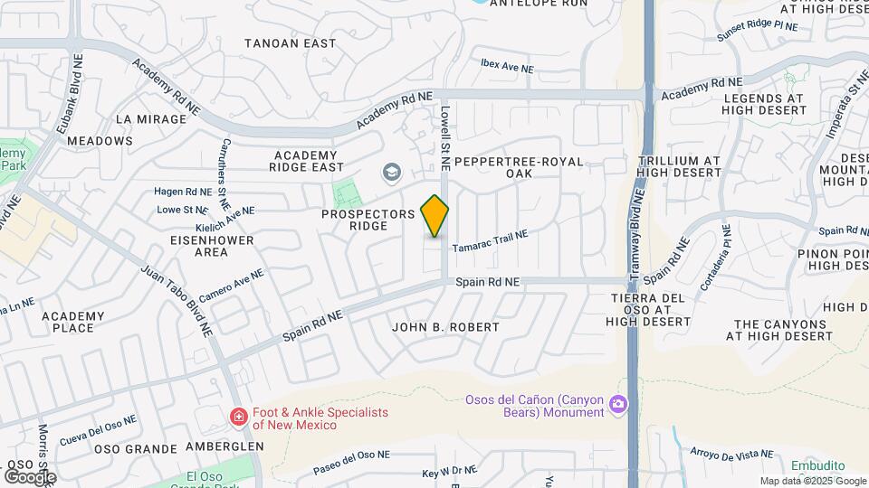 5801 Lowell St NE, Unit 19D Map and Location Details