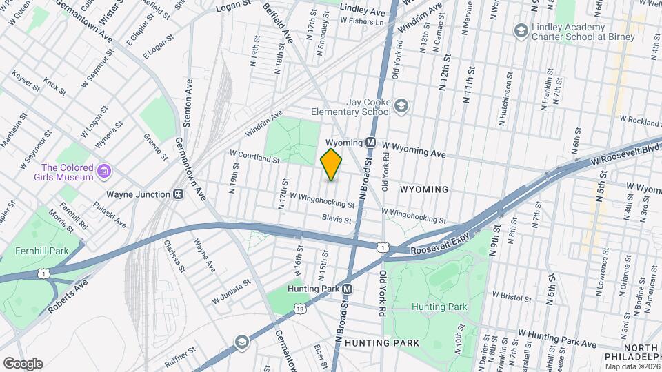 4533 N Hicks St Map and Location Details