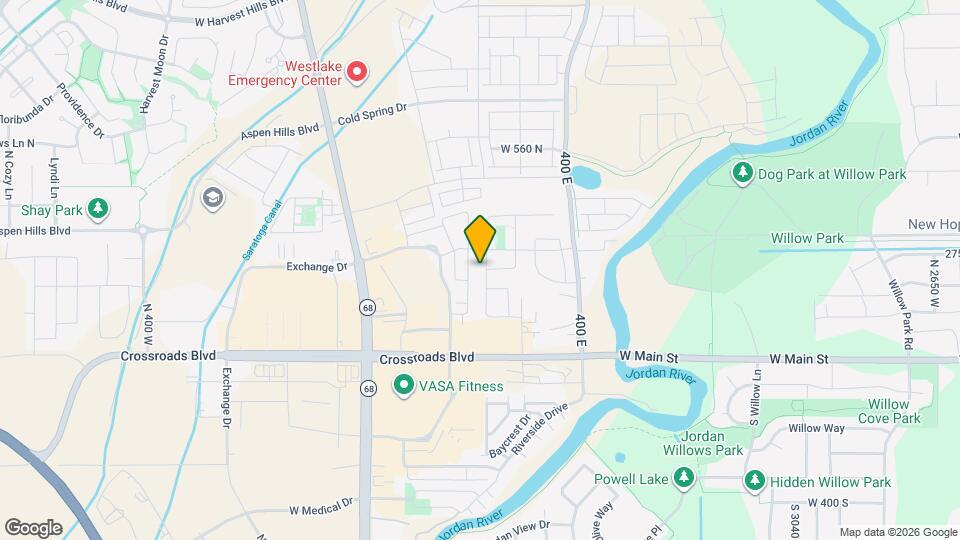 1559 N August Dr Map and Location Details