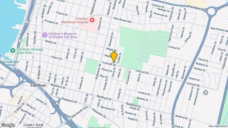 950-958 Locust St Map and Location Details