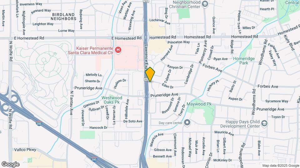 Santa Clara Duplex Map and Location Details