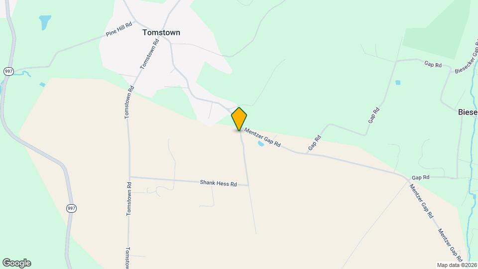 8347 Shank Hess Rd Map and Location Details