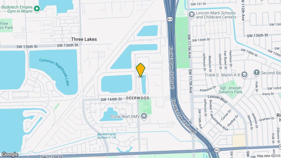 14133 SW 121st Pl Map and Location Details