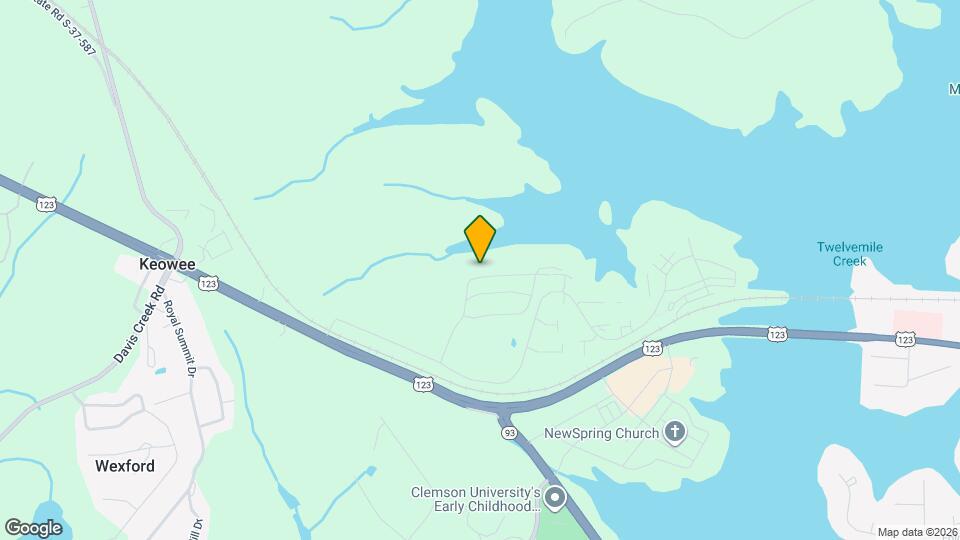 222 Harts Cove Way Map and Location Details