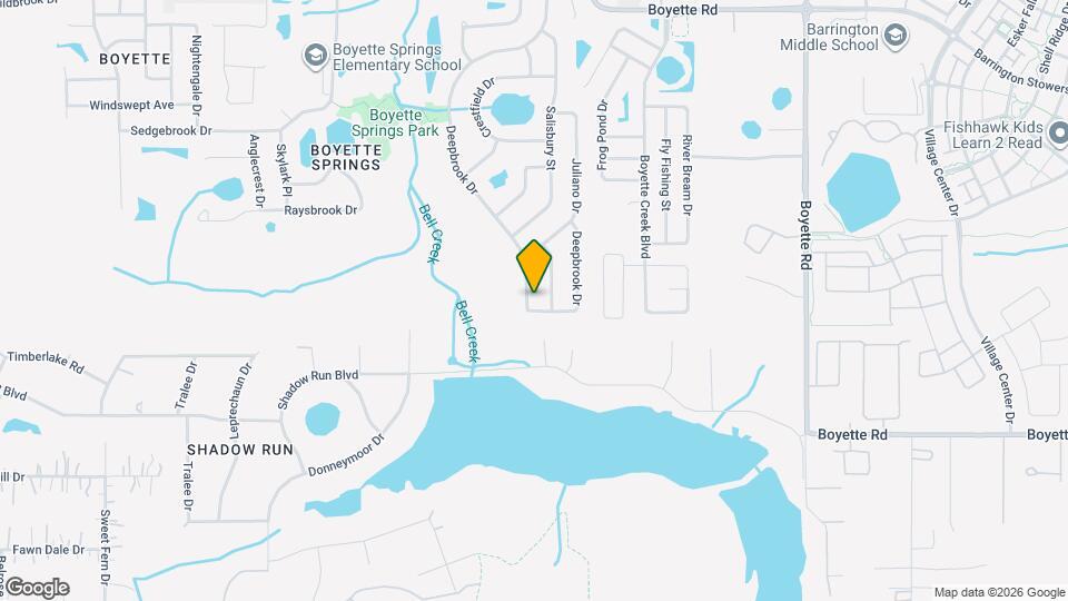 10620 Deepbrook Dr Map and Location Details