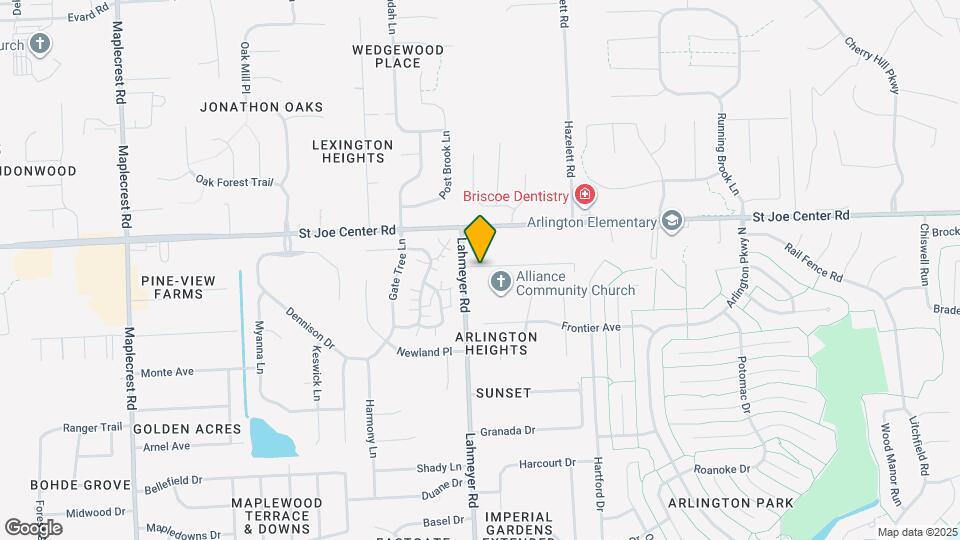 7420 Diane Dr Map and Location Details