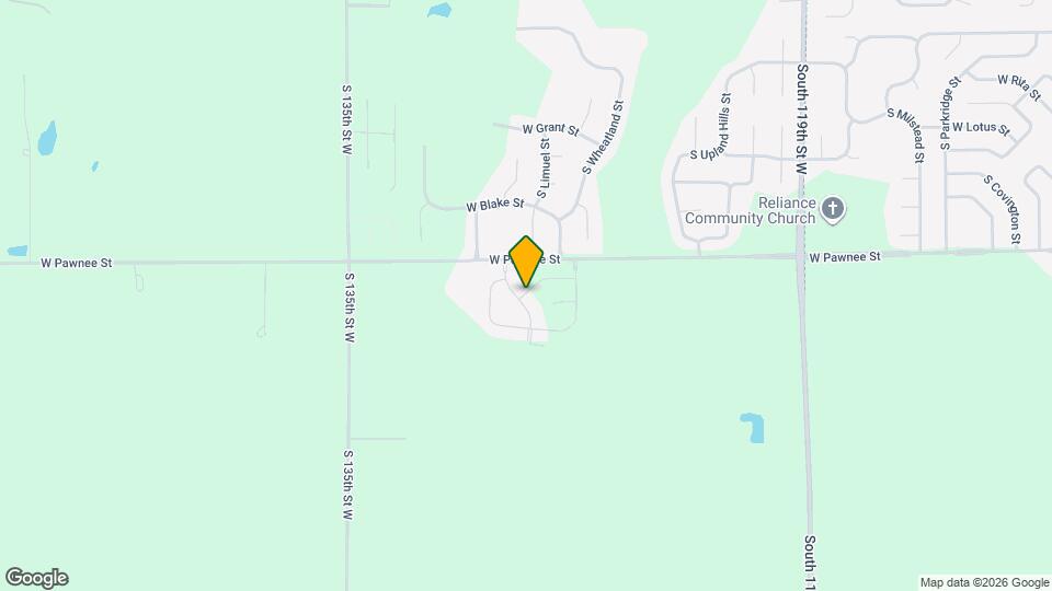 12835 W Cowboy St Map and Location Details