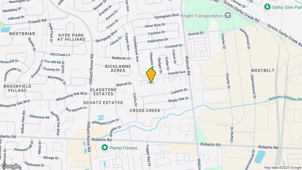5111 Singleton Dr Map and Location Details