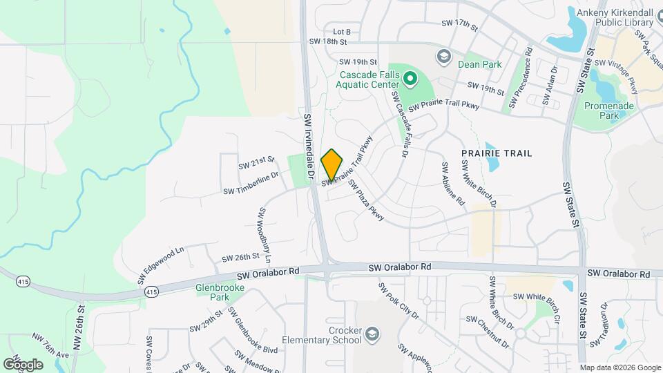 2907 SW Prairie Trail Pky Map and Location Details