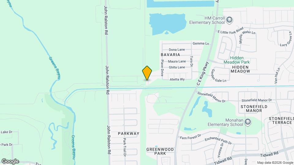 9611 Fabia Court Map and Location Details