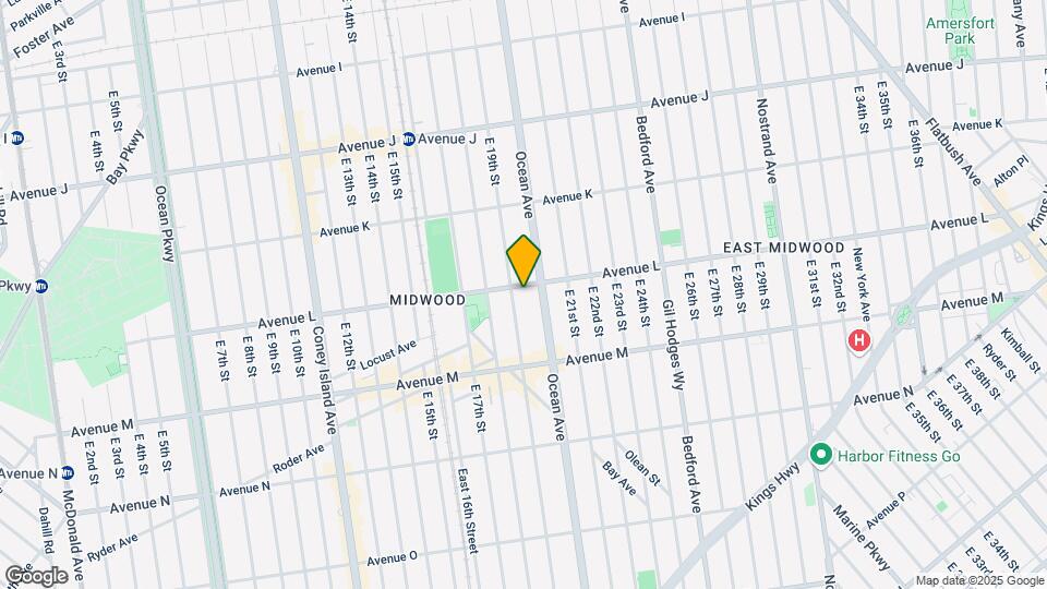 1902 Avenue L Mapa y Detalles de la Ubicación
