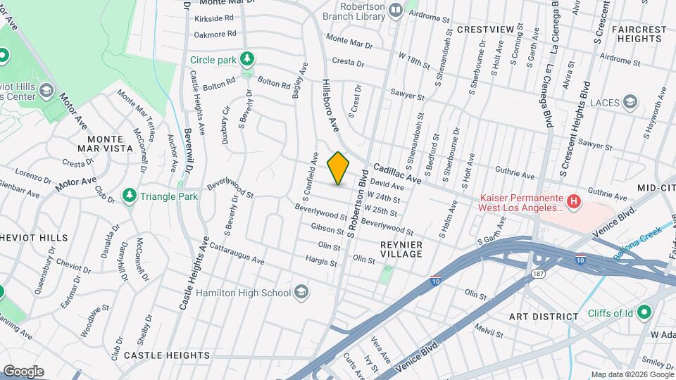 9036 W 24th St Map and Location Details