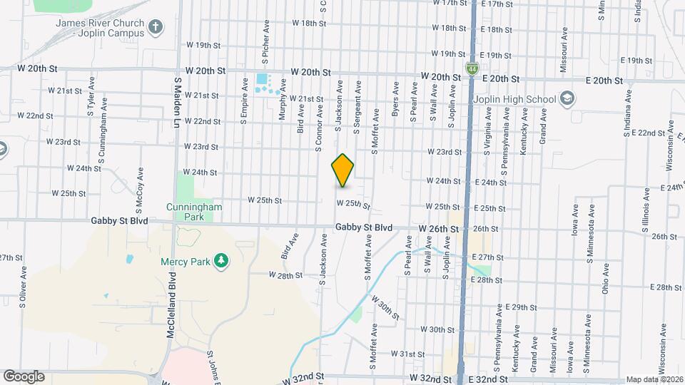 2411 S Jackson Ave, Unit 7 Map and Location Details