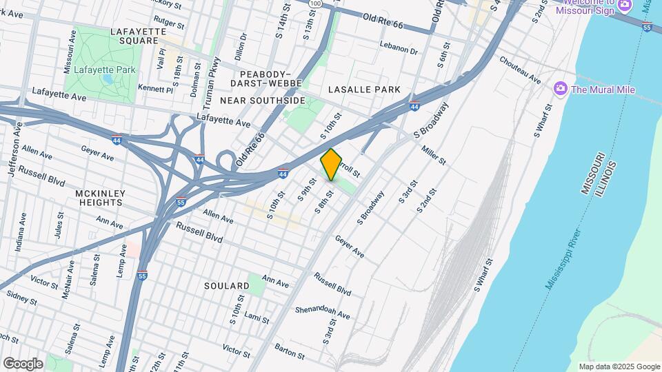 1701 S 8th St Mapa y Detalles de la Ubicación