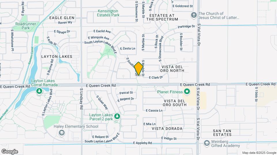 4745 S Southwind Dr Map and Location Details