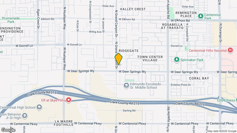 6811 Desert Island St Map and Location Details