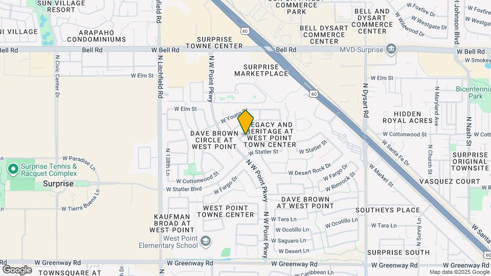 13571 W Post Dr Map and Location Details