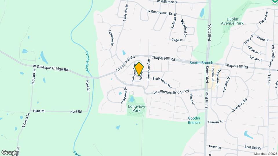 2107 Tadley St Map and Location Details