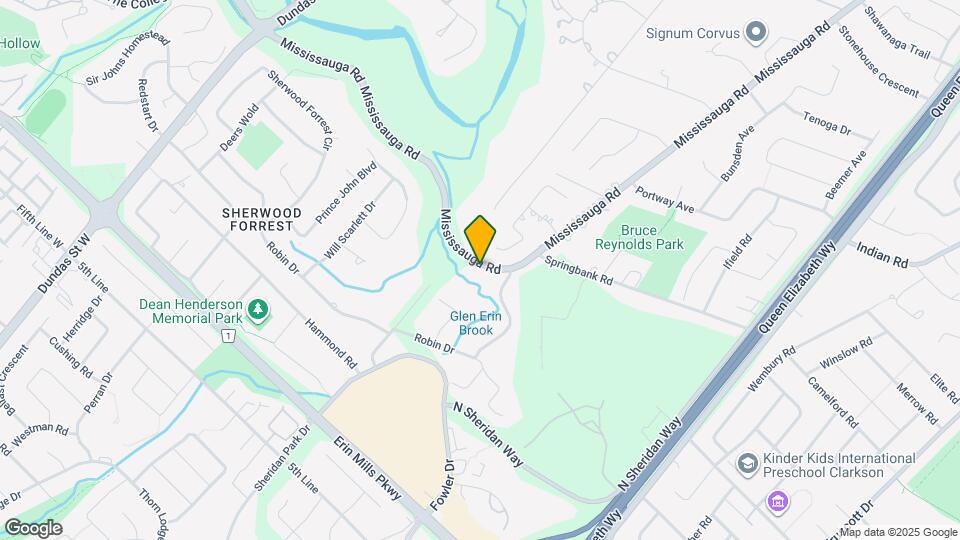 2620 Mississauga Rd Map and Location Details