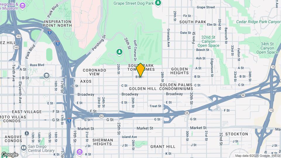 2647-2649 B St Map and Location Details