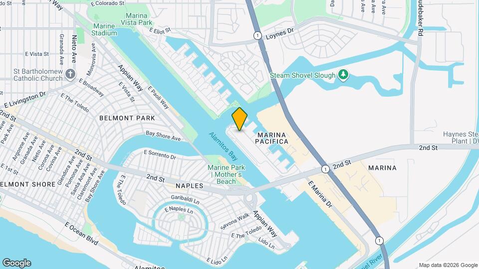 5226 Marina Pacifica Dr Mapa y Detalles de la Ubicación