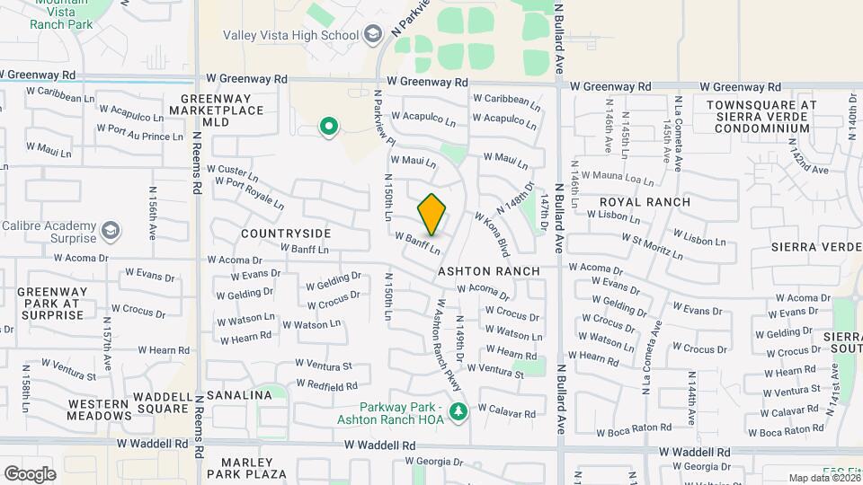 14920 W Banff Ln Map and Location Details