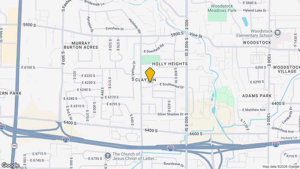 6302 S Westridge St Mapa y Detalles de la Ubicación