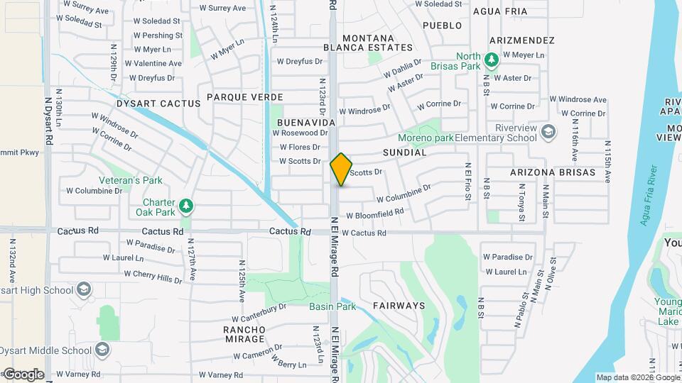 12249 W Larkspur Rd Mapa y Detalles de la Ubicación