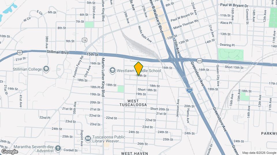 1701 29th Ave Map and Location Details