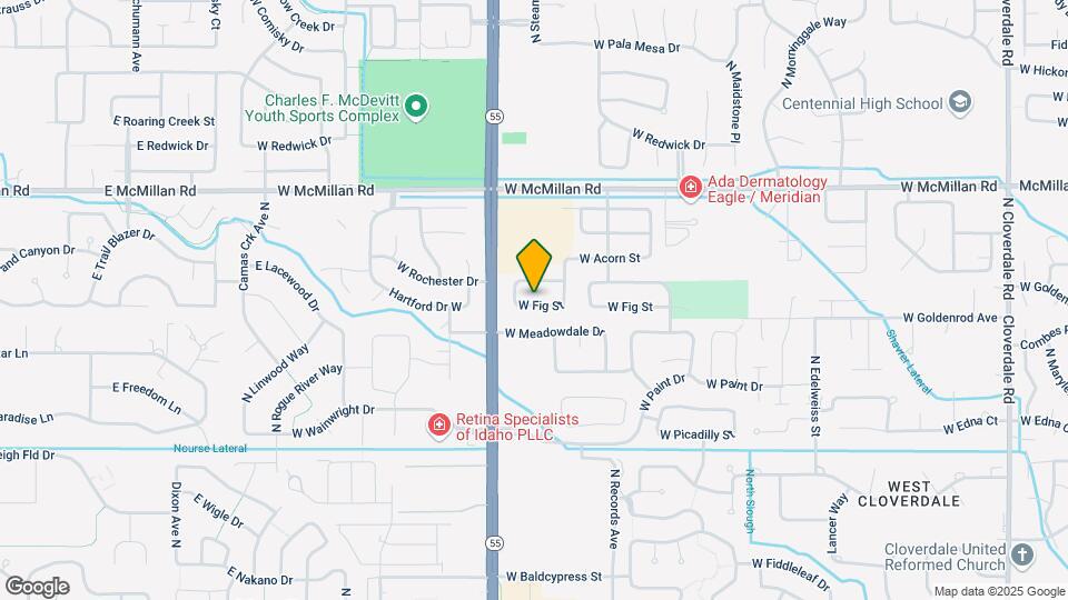 13666 W Fig St Map and Location Details