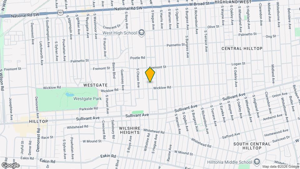 388 S Powell Ave Map and Location Details