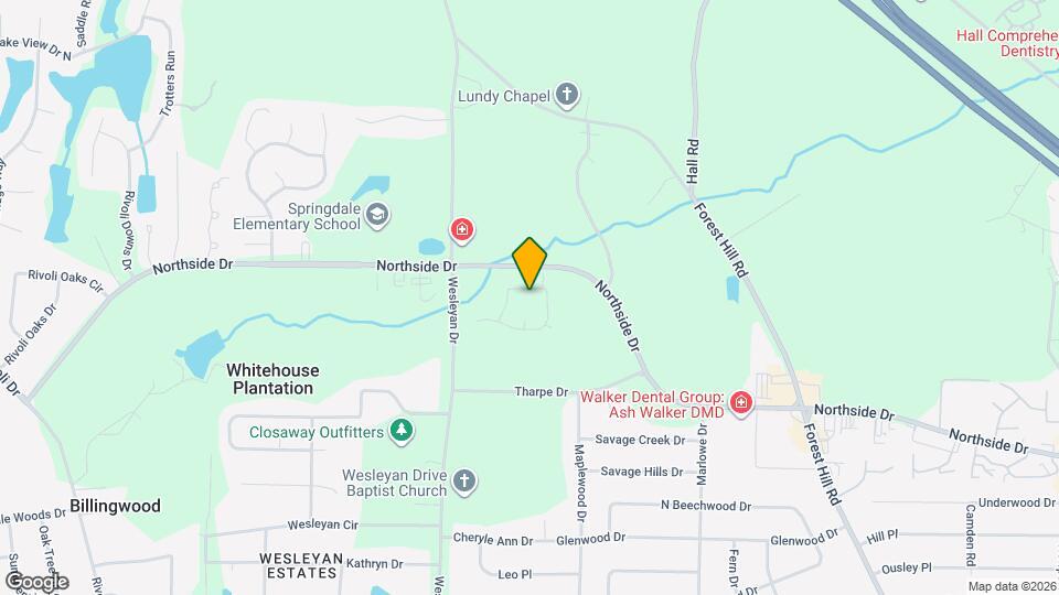 200 N Wesleyan Cir Map and Location Details