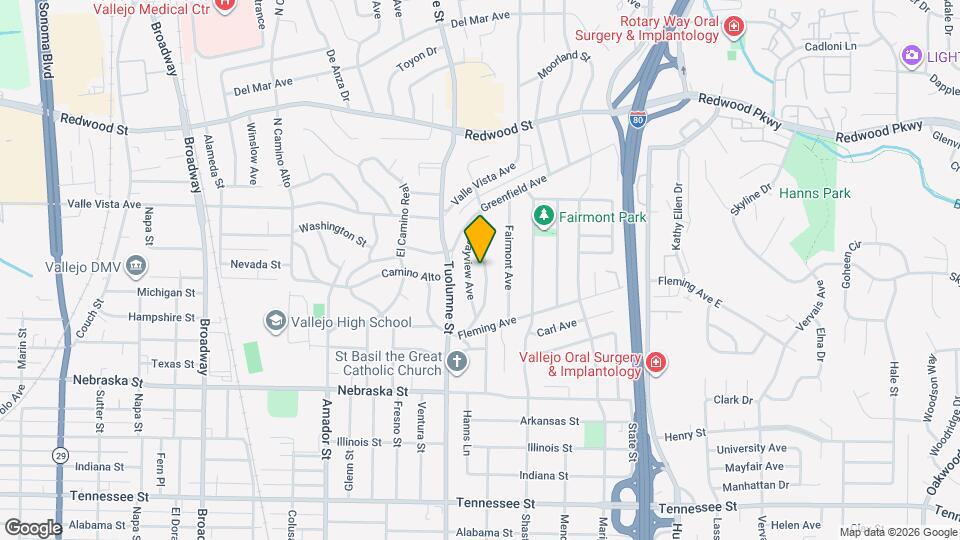 151 Mountain View Ave Map and Location Details