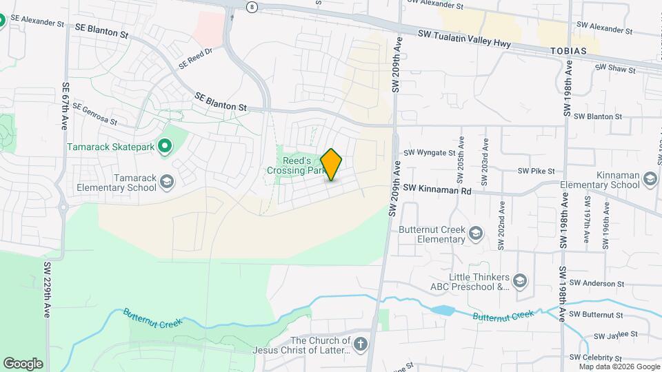 8309 SE Crescent Dr Map and Location Details