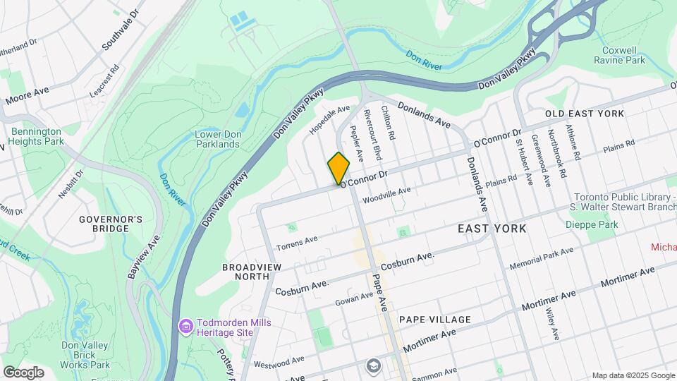 77 O'Connor Dr Map and Location Details