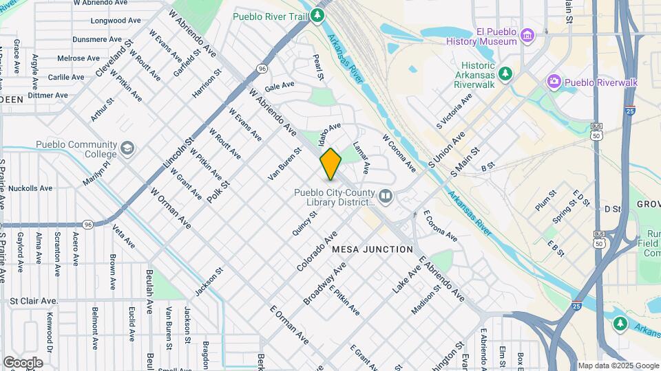 212 W Abriendo Ave Mapa y Detalles de la Ubicación