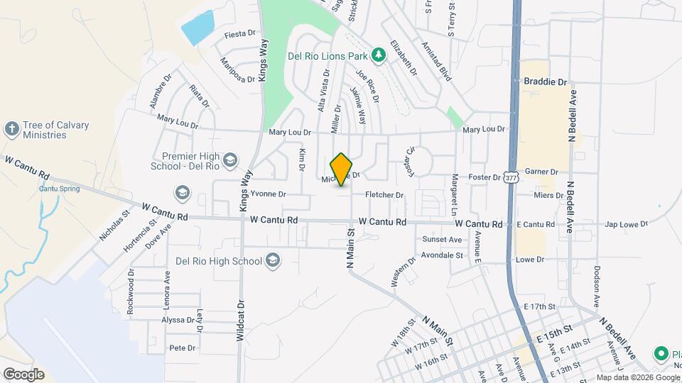 108 Shannon Cir, Unit D Mapa y Detalles de la Ubicación