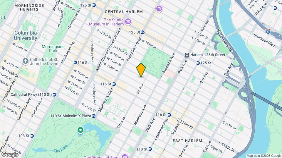 8 West 119 St, Apt 4 Map and Location Details