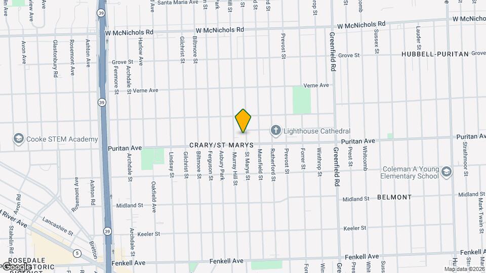 16127 St Marys St Map and Location Details