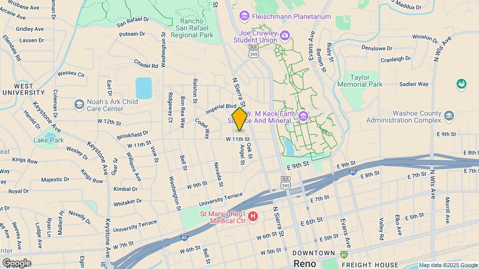 University Studio Apartments Map and Location Details