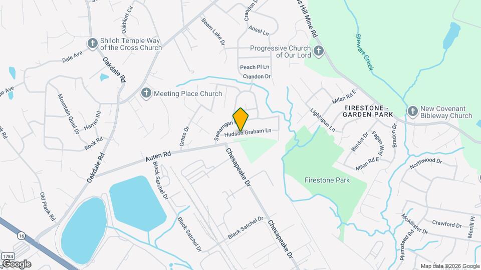 1610 Hudson Graham Ln Map and Location Details