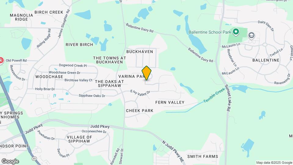 815 Brookhannah Ct Map and Location Details