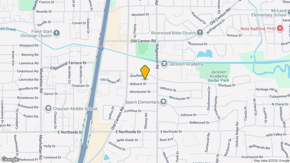 1510 Wilhurst St Map and Location Details