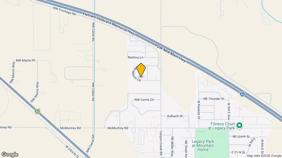 180 NW Wilson Cir Map and Location Details